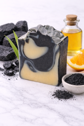 Mydlo s akt�vnym uhl�m - Mramor